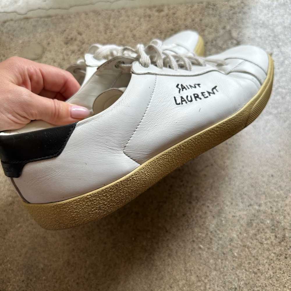 Saint Laurent Court Tennis Shoe